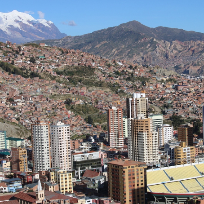 La Paz is a striking city