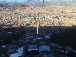 La Paz from the Teleferico